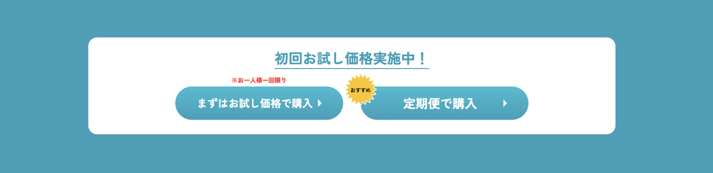 ダイコンHPお試し価格の位置